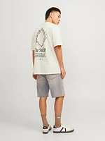 Wide Fit Crew neck T-Shirt | Jack & Jones