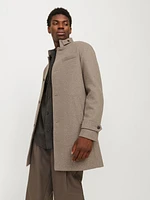 Regular Fit High neck Coat | Jack & Jones