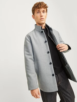 Regular Fit High stand-up collar Coat | Jack & Jones®