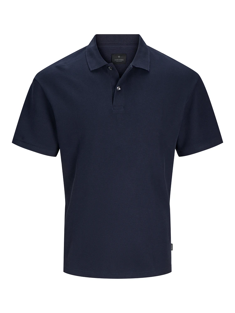 Relaxed Fit Flat collar Polo | Jack & Jones