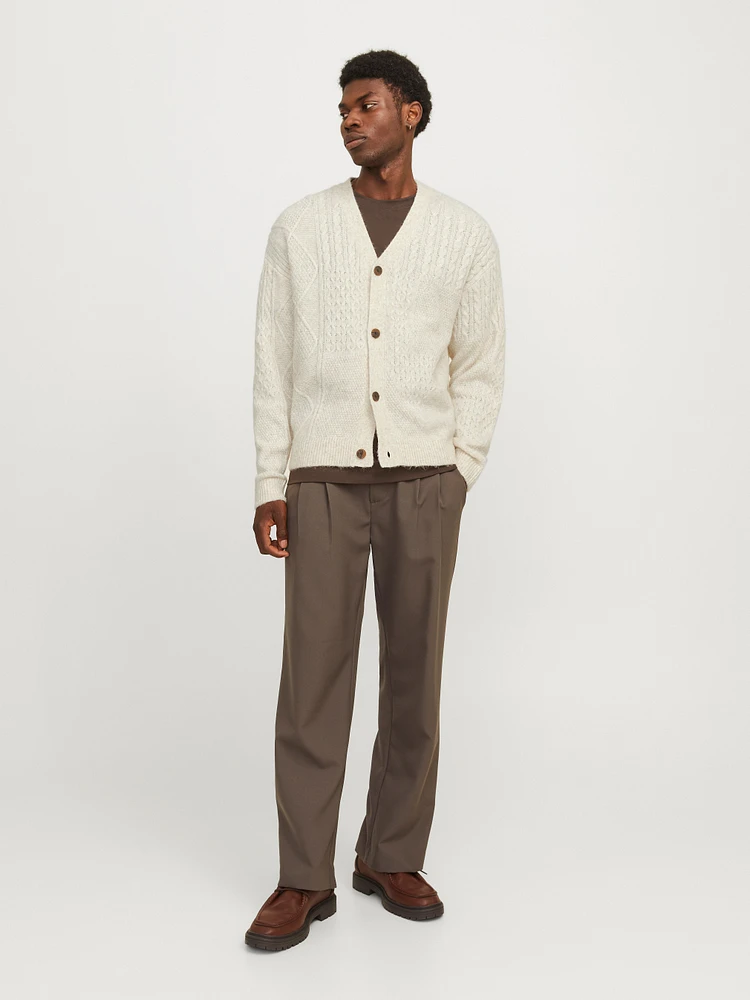 Relaxed Fit V-Neck Cardigan | Jack & Jones