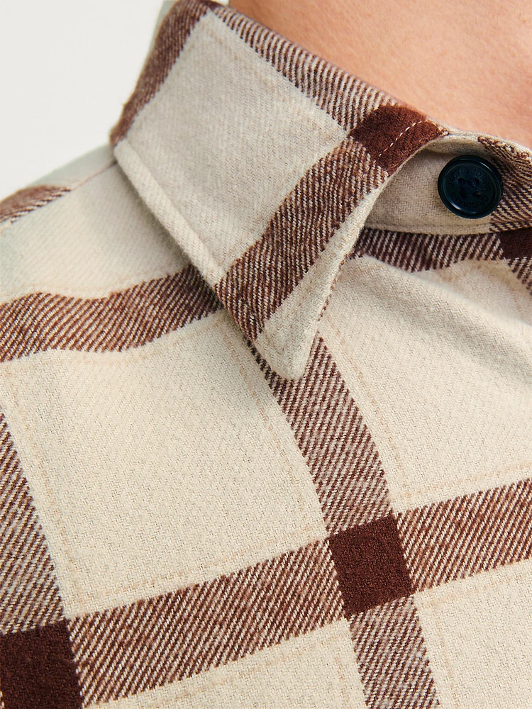 Relaxed Fit Plaid Shirt | Jack & Jones