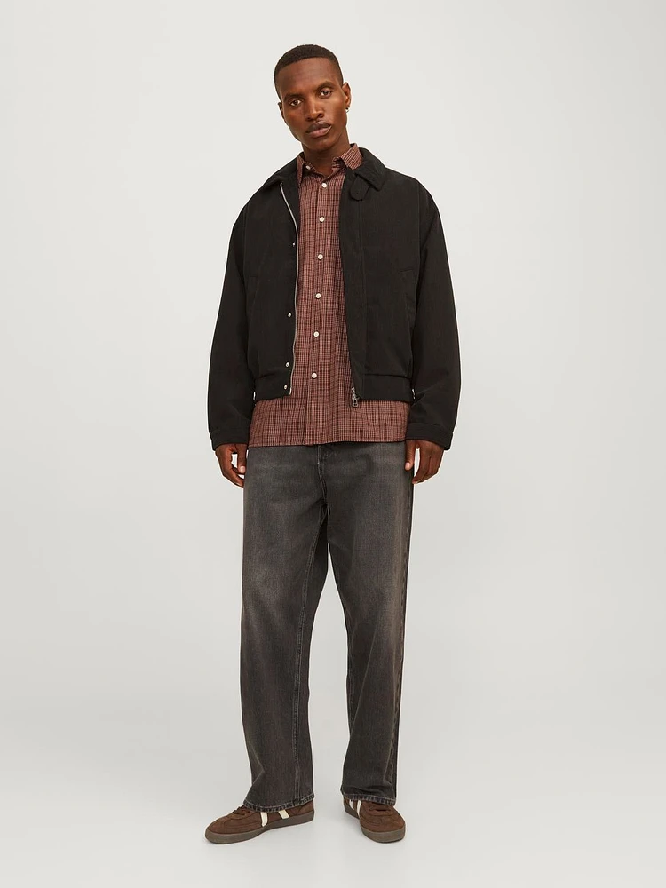 Oversize Fit Plaid Shirt | Jack & Jones