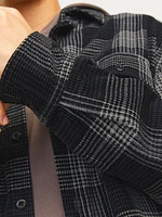 Relaxed Fit Corduroy Plaid Shirt | Jack & Jones