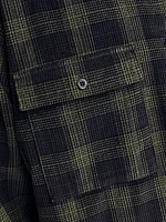 Relaxed Fit Corduroy Plaid Shirt | Jack & Jones