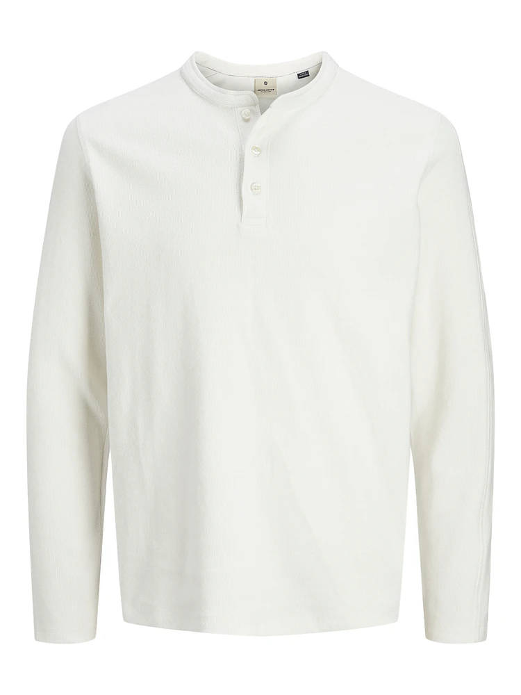 Long Sleeve Henley T-Shirt | Jack & Jones®