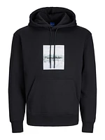 Chandail ouaté imprimé Coupe décontractée | Jack & Jones