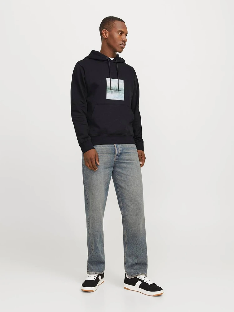 Chandail ouaté imprimé Coupe décontractée | Jack & Jones