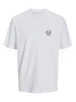 Wide Fit Crew neck T-Shirt | Jack & Jones