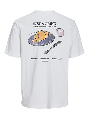 Wide Fit Crew neck T-Shirt | Jack & Jones