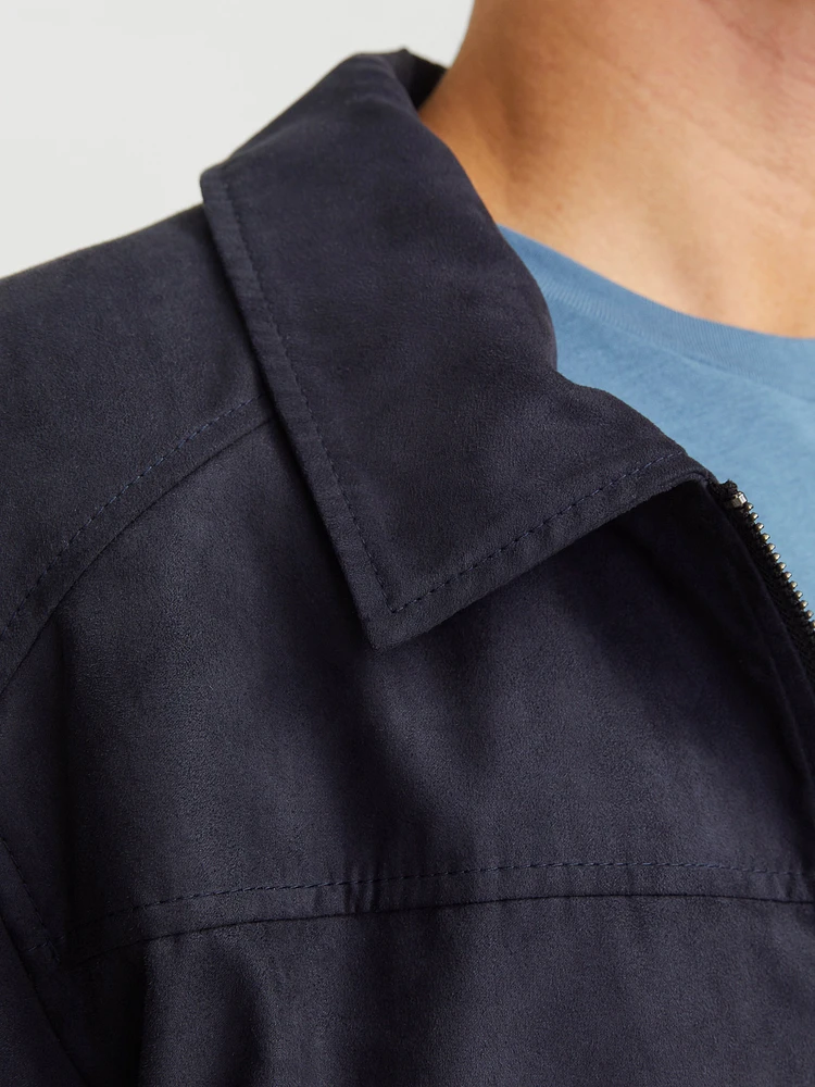 Faux Suede Jacket | Jack & Jones