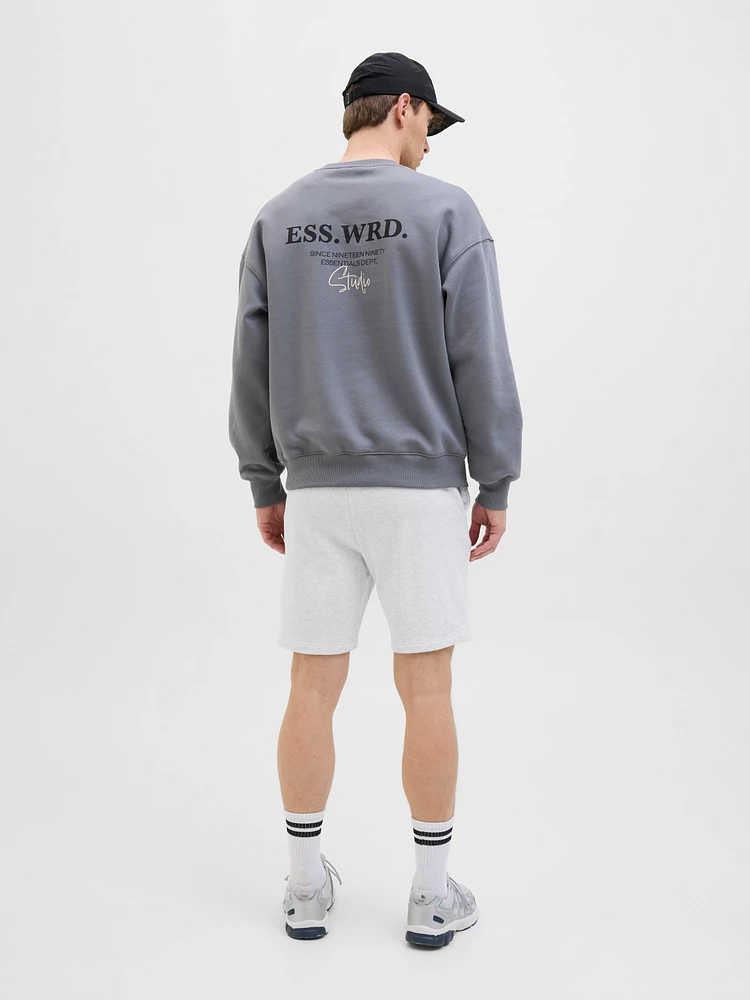 Short en coton ouaté Coupe régulière | Jack & Jones