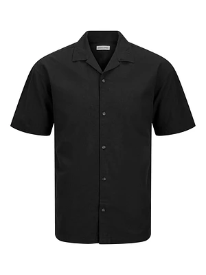Relaxed Fit Linen-Blend Shirt | Jack & Jones