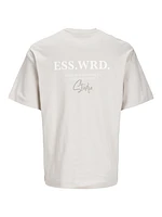 Wide Fit Round Neck T-Shirt | Jack & Jones
