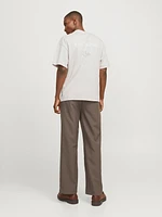 Wide Fit Round Neck T-Shirt | Jack & Jones