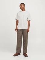 Wide Fit Round Neck T-Shirt | Jack & Jones