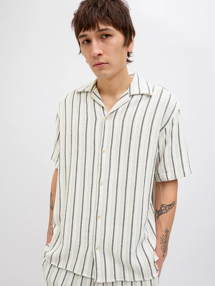 Relaxed Fit Short-Sleeve Shirt | Jack & Jones