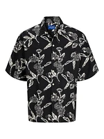 Linen-blend Wide Fit Shirt | Jack & Jones