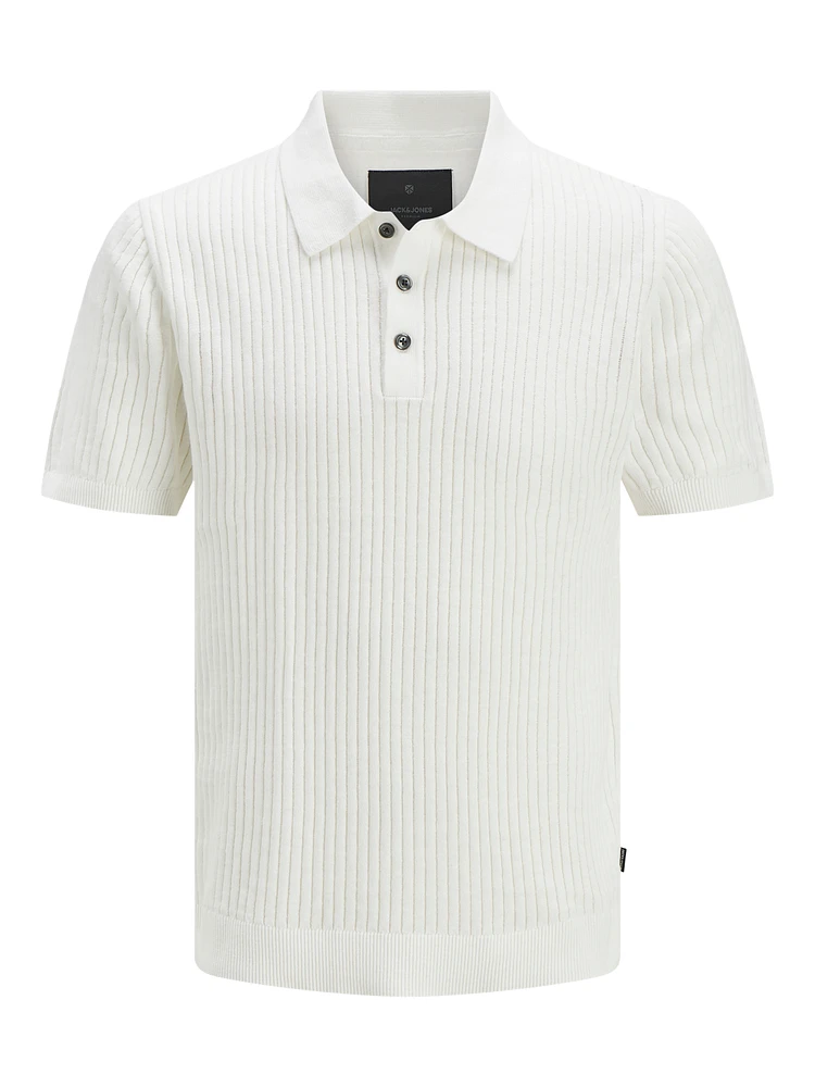 Polo en maille Coupe régulière | Jack & Jones®