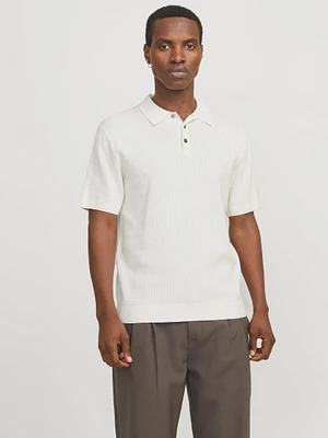 Polo en maille à coupe régulière | Jack & Jones