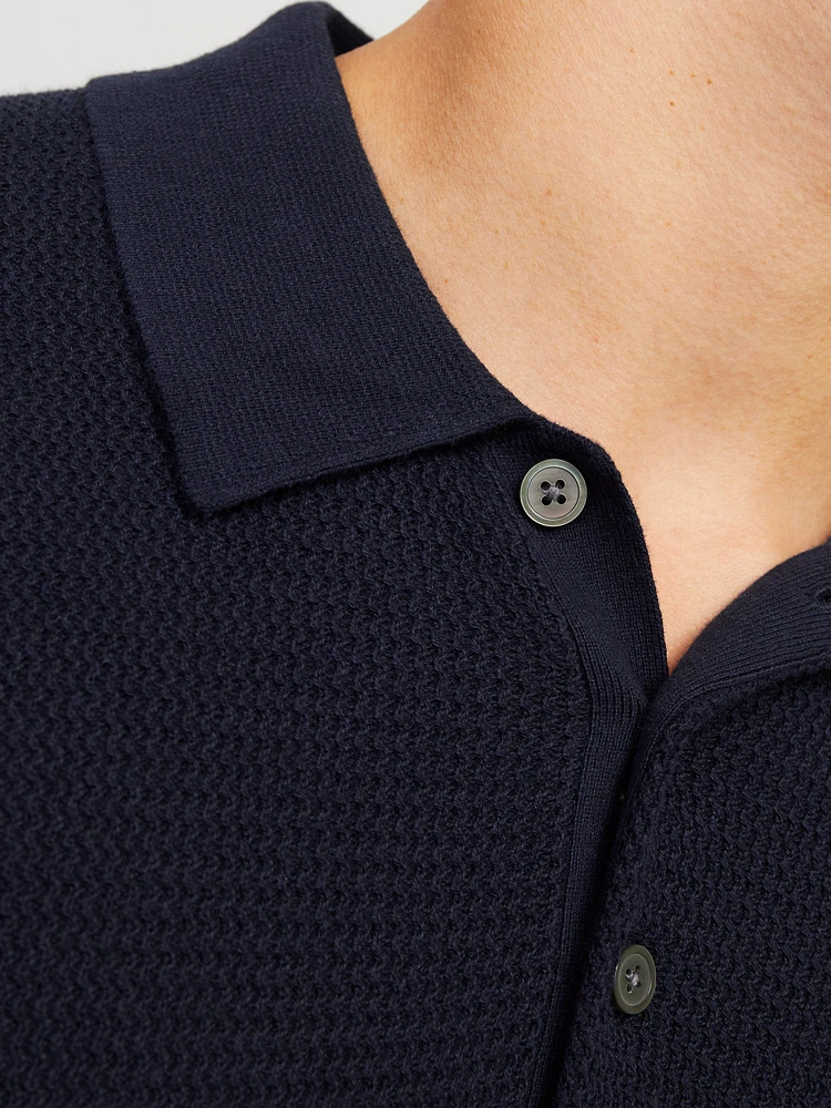 Regular Fit Knitted Polo | Jack & Jones