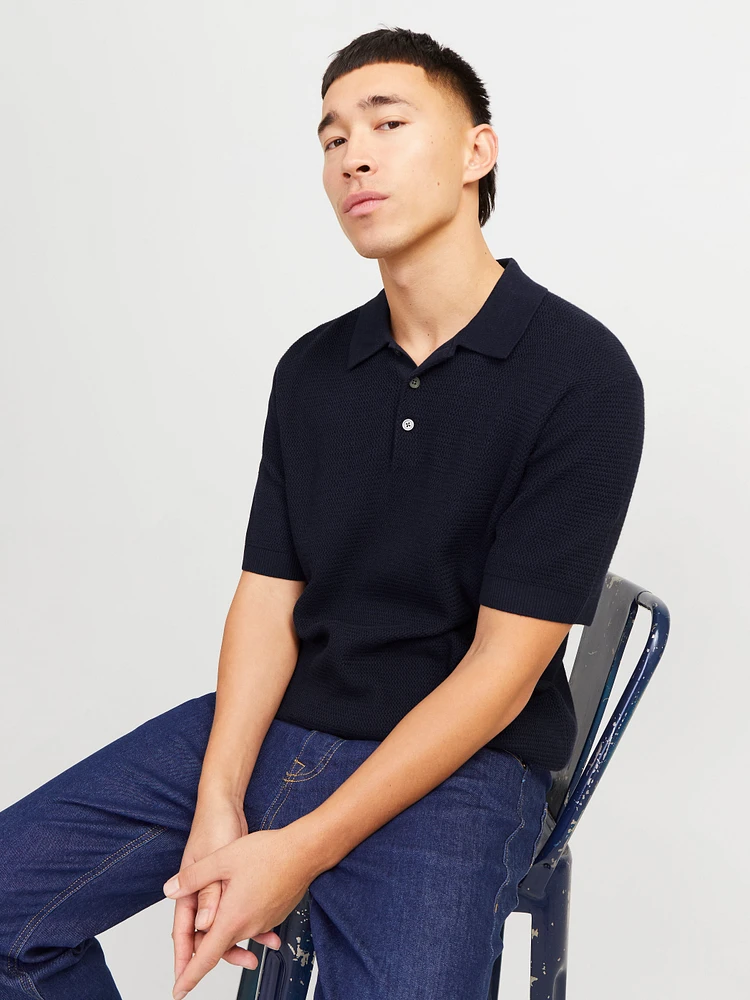 Regular Fit Knitted Polo | Jack & Jones