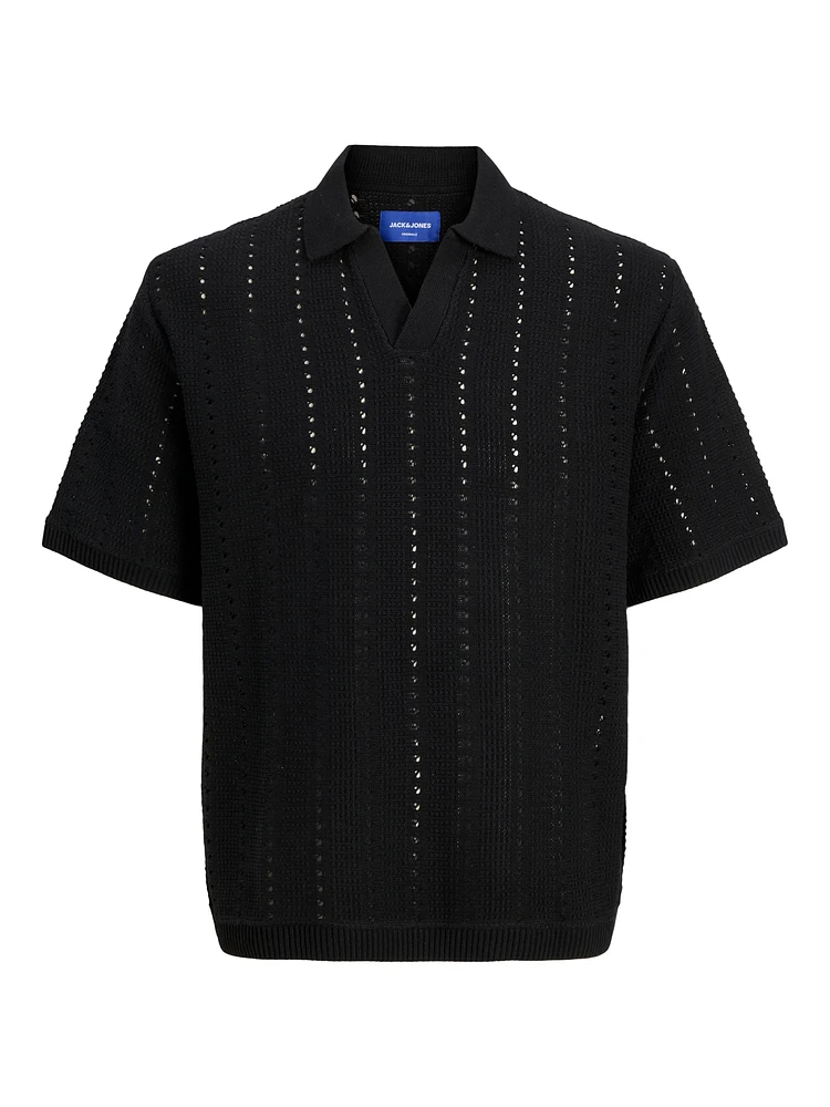 Loose Fit Knitted Polo | Jack & Jones