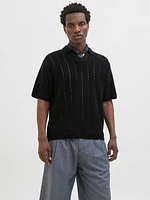 Loose Fit Knitted Polo | Jack & Jones