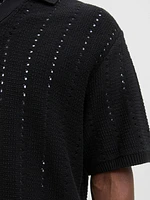 Loose Fit Knitted Polo | Jack & Jones