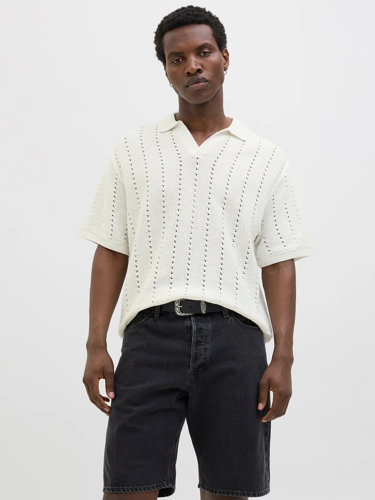 Loose Fit Knitted Polo | Jack & Jones
