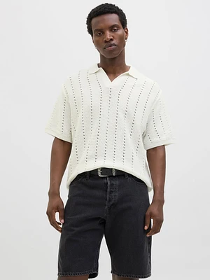 Loose Fit Knitted Polo | Jack & Jones