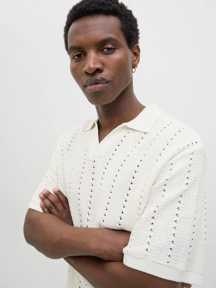 Loose Fit Knitted Polo | Jack & Jones