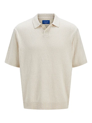 Loose Fit Knitted Polo-Shirt | Jack & Jones