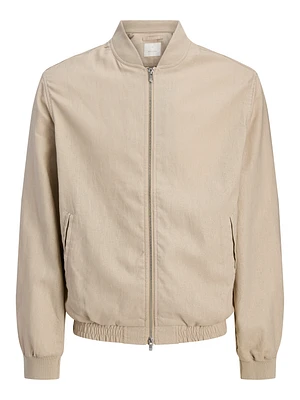 Veste aviateur en mélange lin | Jack & Jones®