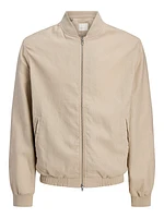 Veste aviateur en mélange lin | Jack & Jones®