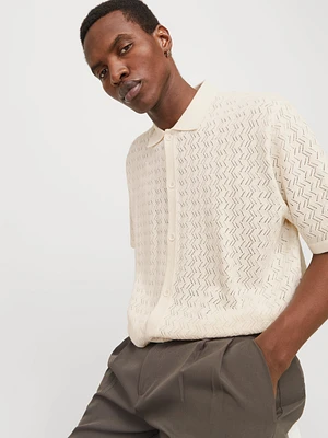 Loose Fit Knitted Shirt | Jack & Jones