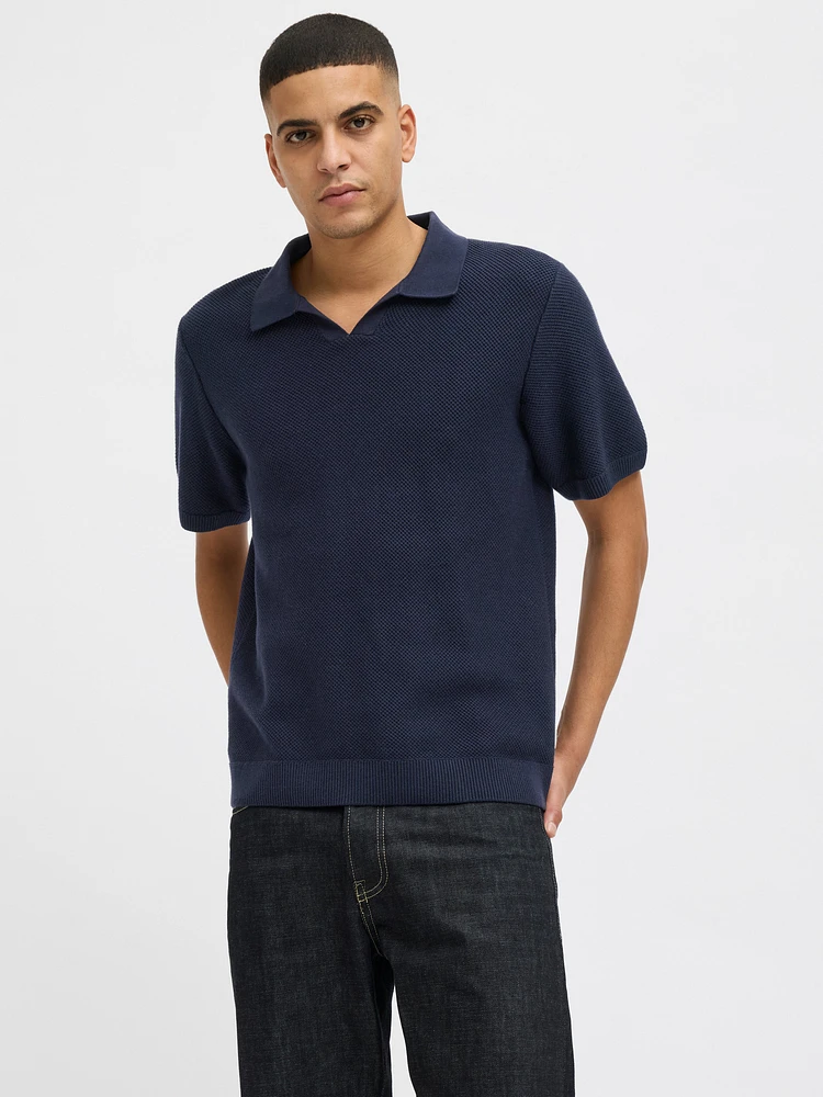 Regular Fit Knitted Polo-Shirt | Jack & Jones