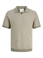 Regular Fit Knitted Polo-Shirt | Jack & Jones