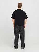 Oversize Cropped Fit Crew neck T-Shirt | Jack & Jones