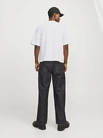 T-shirt Col rond Coupe ample écourtée | Jack & Jones