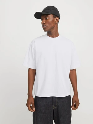 T-shirt Col rond Coupe ample écourtée | Jack & Jones