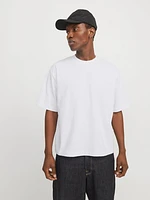 T-shirt Col rond Coupe ample écourtée | Jack & Jones