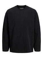 T-shirt Col rond Coupe ample écourtée | Jack & Jones