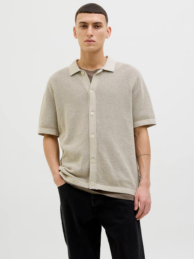 Relaxed Fit Knit Cardigan | Jack & Jones