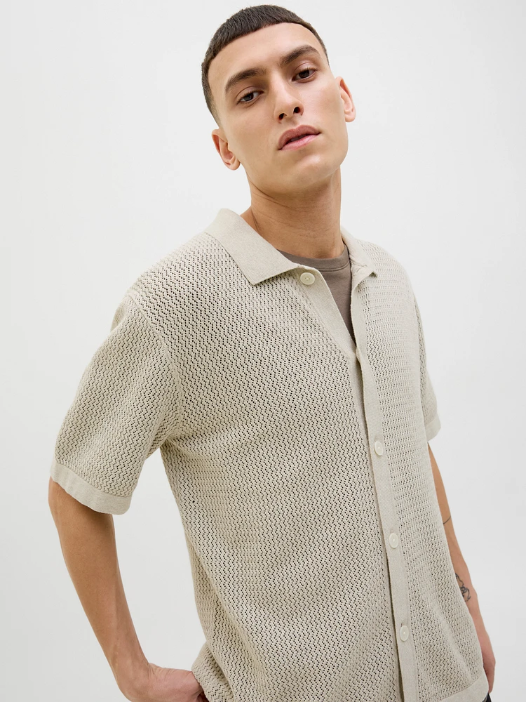 Relaxed Fit Knit Cardigan | Jack & Jones