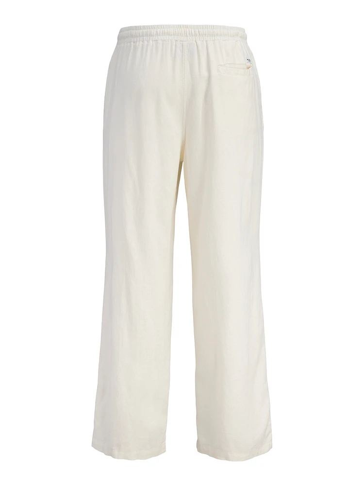 Wide fit Linen-blend Pants | Jack & Jones