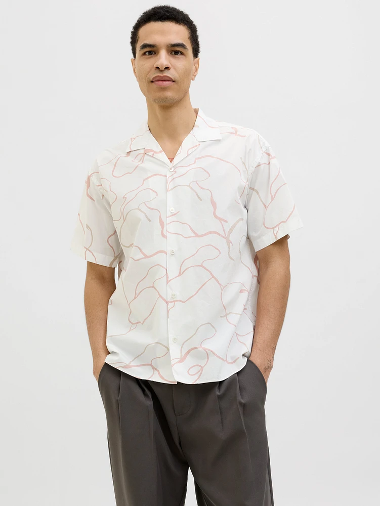 Relaxed Fit Short-Sleeve Shirt | Jack & Jones