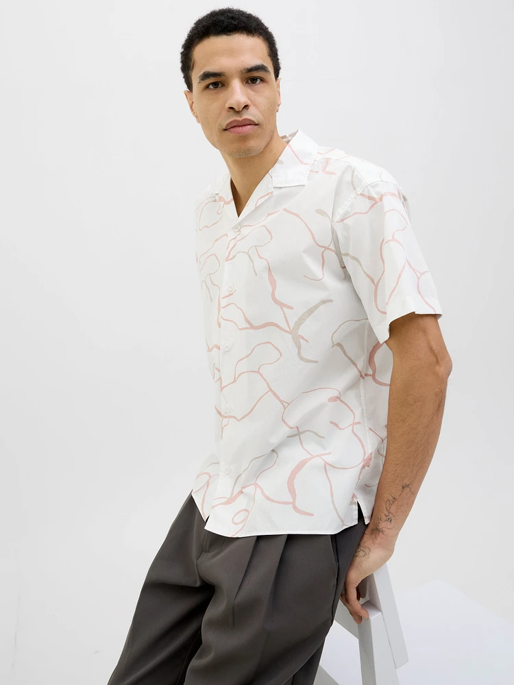 Relaxed Fit Short-Sleeve Shirt | Jack & Jones