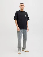 Wide Fit Round Neck T-Shirt | Jack & Jones