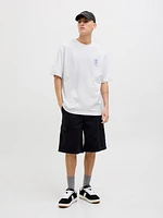 Wide Fit Round Neck T-Shirt | Jack & Jones